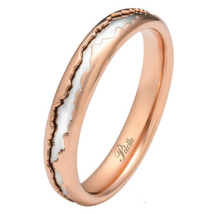 Fede Nuziale Polello Collezione Petalo d’Amore 3402URPT