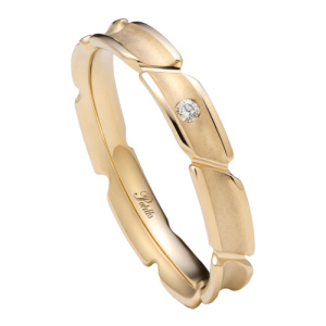 Fede Nuziale Polello Collezione Petalo d’Amore 3403DCH