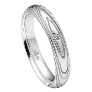 Fede Nuziale Polello Collezione Petalo d’Amore 3408DB