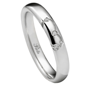 Fede Nuziale Polello Collezione Petalo d’Amore 3409DPT