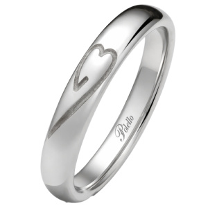 Fede Nuziale Polello Collezione Petalo d’Amore 3411UPT