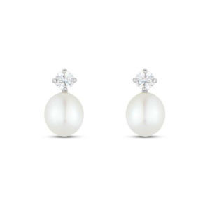 Orecchini Stroili Bon Ton Oro Bianco 1400924
