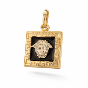 Ciondolo testa di Medusa oro giallo 803321734358