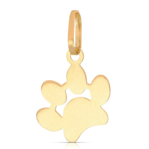 Ciondolo Zampa Oro Giallo 18kt GL102507