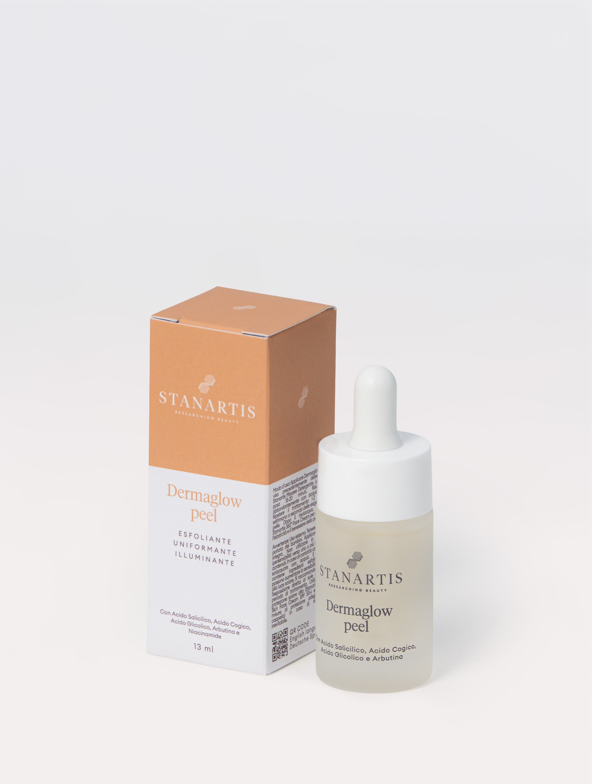 Dermaglow Peel – Peeling Viso Esfoliante AHA + BHA + Niacinamide