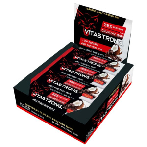 BOX X12 BARRETTA CRUNCHY COCCO E CIOCCOLATO | Vitastrong