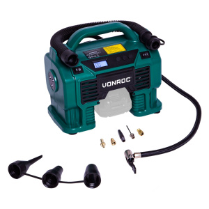 Compressore 20V – 12V | Batteria e caricatore non inclusi