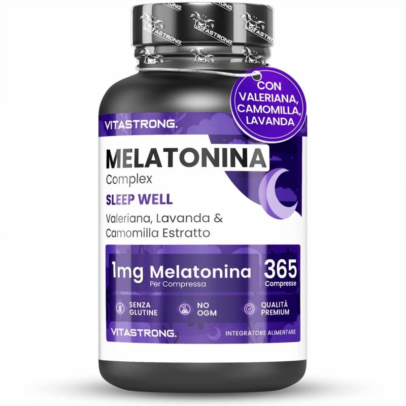 MELATONINA COMPLEX | Sonno e Rilassamento | Vitastrong