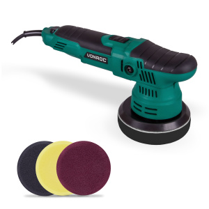 Lucidatrice Auto Rotorbitale 650W – 125mm | Include 4 tamponi per lucidare