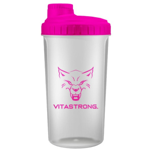 SHAKER OPAQUE NEON PINK | Shaker Proteine | Vitastrong