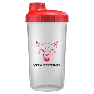SHAKER OPAQUE RED | Per Proteine e Integratori | Vitastrong
