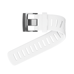 Cinturino di prolunga in silicone bianco per Suunto D4i Novo