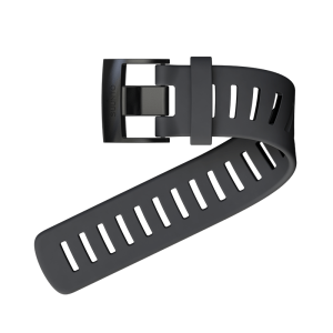 Cinturino di prolunga in silicone grigio per Suunto D4i Novo