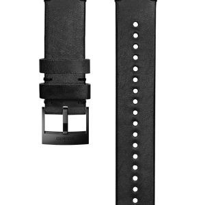 Cinturino in pelle Suunto da 24 mm Urban 2 Black Black misura M