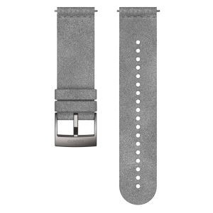 Cinturino in microfibra Suunto da 24 mm Urban 5 Grey Steel misura M