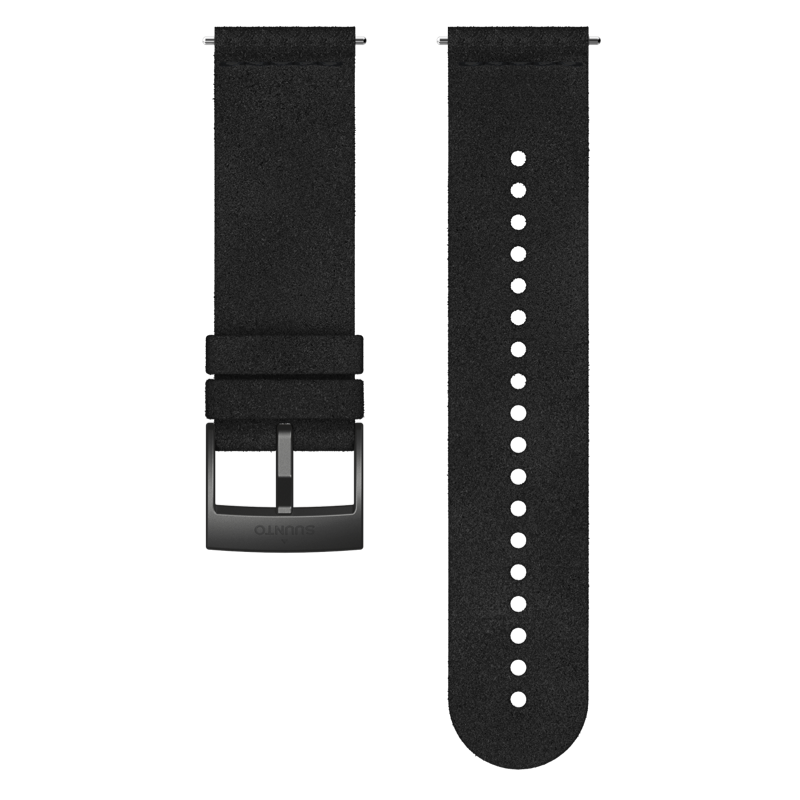 Cinturino in microfibra Suunto da 24 mm Urban 5 Black Black misura M