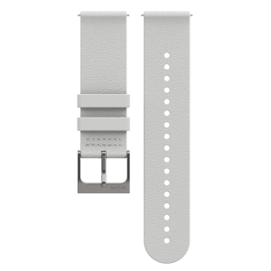 Cinturino in pelle Suunto da 22 mm Urban 6 Birch White misura M