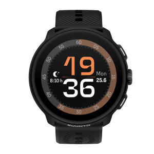 Suunto Run All Black with Silicone Strap