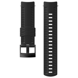 Cinturino Suunto in silicone da 24 mm Athletic 2 Black Black misura M