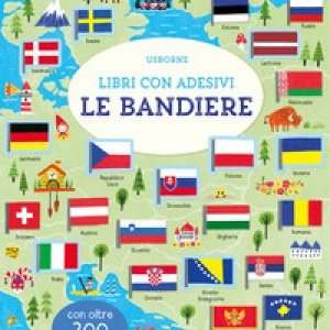 Le bandiere. Con adesivi