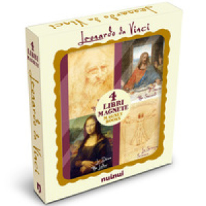 Leonardo da Vinci. Libri magnete. Ediz. italiana e inglese