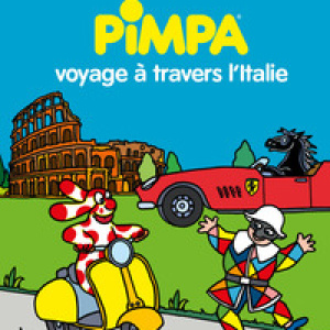 Pimpa voyage à travers l'Italie