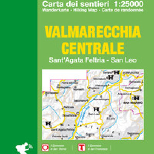 Valmarecchia centrale. Sant'Agata Feltria, San Leo, San Marino