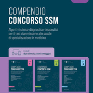 Peer4Med. Kit Compendio Concorso SSM. Algoritmi clinico-diagnostico-terapeutici per il test d'ammissione alle scuole di specializzazione in medicina - Vol. 1-3