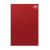 Disco rigido esterno Seagate One Touch da 1000 GB Rosso – nuovo