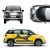 FCA Sticker Elastic Band Dark Silver Originale Fiat 500L