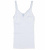 Canottiera donna spallina stretta costina forma seno Gicipi 110 tg 8