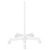 Activeshop Supporto Lampada Lente D’Ingrandimento Bianco Chiaro Di Luna