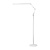 Activeshop Lampada Di Funzionamento Led All4Light Ciglia Linea 2 Argento Con Treppiede