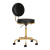 Activeshop Sgabello Cosmetico H5 Oro Nero