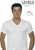 Maglia uomo in cotone mercerizzato con scavo a V Leable 1472 Tg.4/7