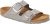Arizona Big Buckle Donna Nubuck Leather dove gray, calz stretta