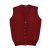 GILET UOMO CON BOTTONI MISTO LANA MERINO MV MS161B