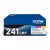 Brother tn-241cmy toner 3 pezzi originale ciano magenta giallo