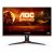 Aoc 27g2sae/bk 27 w-led full hd gaming 4ms 165 hz 16:9 3000:1 free sync premium hdmi displayport altoparlanti integrati nero rosso