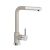 Schock aquaviva miscelatore monocomando con doccetta estraibile e canna girecole 180Â° grigio tortora sxviva42