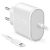 Sbs caricabatterie usb wall charger bianco