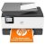 Hp officejet pro 8025e stampante multifunzione ink jet a4 wi-fi adf fax duplex lan usb 2.0 20ppm