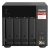 Qnap ts-473a nas chassis tower amd ryzen embedded v1500b 2.2ghz ram 8gb-4 bay hdd/ssd 2.5/3.5/m.2-s.o. qnap turbo system black