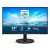 Philips 222v8la monitor da 54 cm (21“), hdmi, displayport, 1920 x 1080 pixel, 75 hertz, freesync, colore: nero