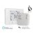 Cronotermostato digitale homcloud wi-fi con ricevitore rf