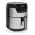 Princess 182026 friggitrice ad aria senza olio xxl capacita` 4,5 litri potenza 1500 watt 8 programmi display lcd scocca in acciaio inox
