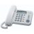 Panasonic kx-ts580ex1 telefono a filo con display lcd id chiamante vivavoce e rubrica bianco