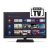Sharp 24bi2e – 24 android tv led hd – audio harman kardon – black – it