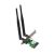 Tenda e30 scheda di rete wireless wi-fi 6 con dual band ax3000