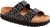 Arizona Grooved Papillio Donna vegan Microfibre reflective black, calz stretta